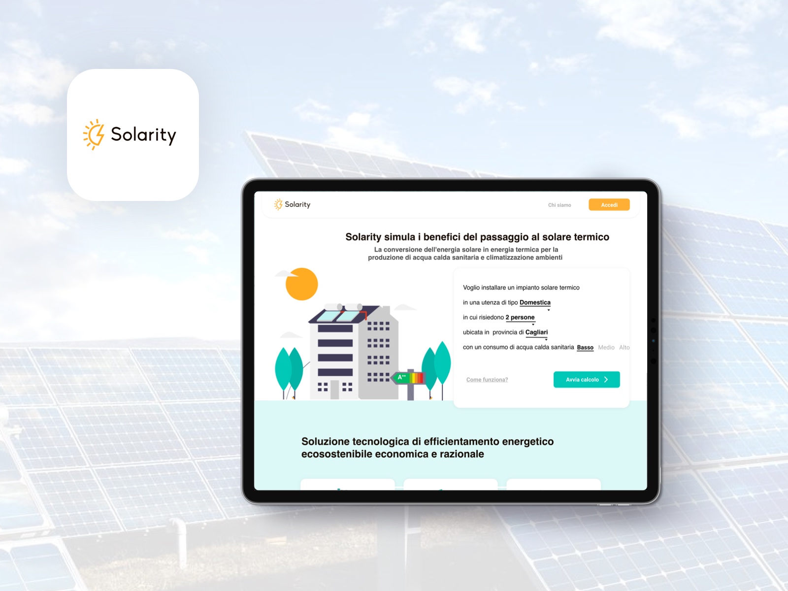 Immagine del progetto Solarity